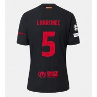 Camiseta Barcelona Inigo Martinez #5 Visitante Equipación 2024-25 manga corta